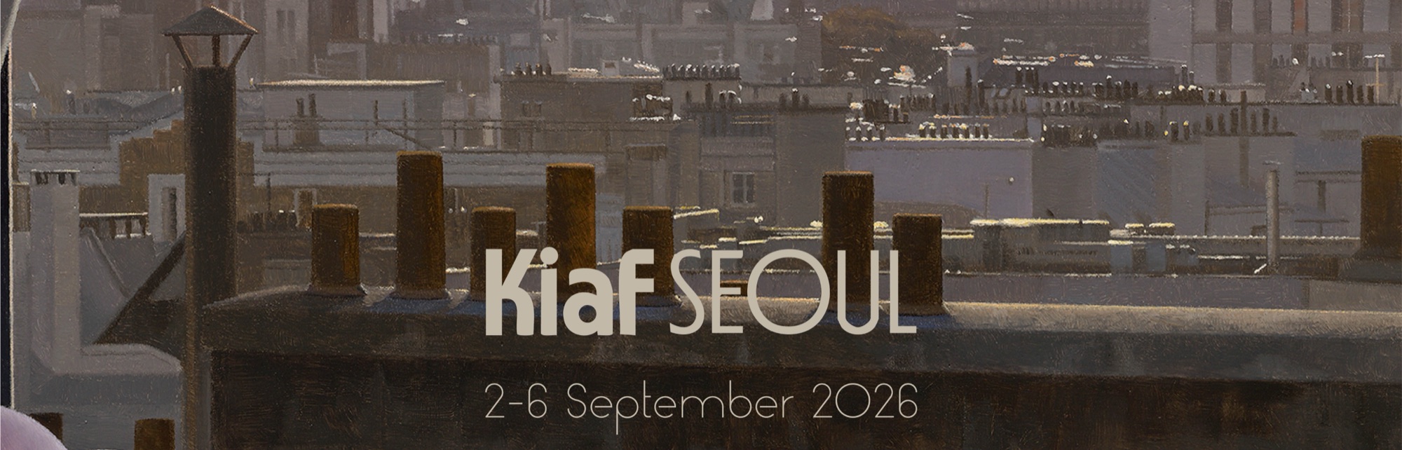 This banner is KIAF Seoul 2026 banner